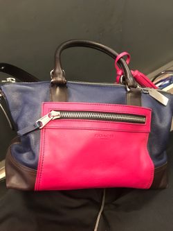 Coach multicolored bag