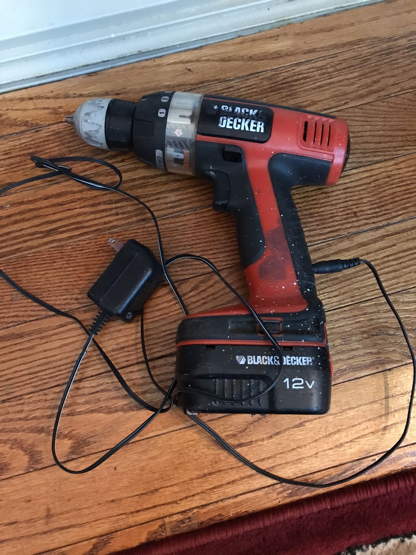 Black and Decker cordless drill