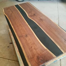Black Walnut Black RiverTable