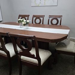 Dining Table And 8 Matching Chairs