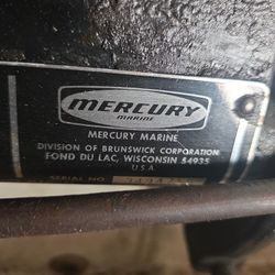 1973/ Murcury Boat motor