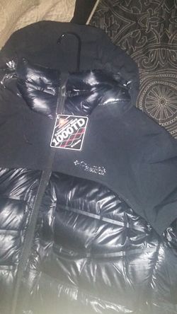 Brand new titanium Columbia coat
