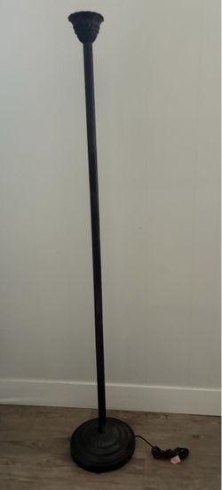 Dark Bronze Torchiere Floor Lamp Base