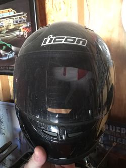 Icon helmet for sale