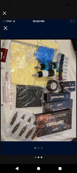 Portable Tattoo Machine With Full Kit *Brand New*