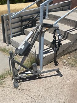 Hoist for handicap lift