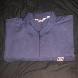 2XL NAVY BLUE BEN DAVIS SHIRT