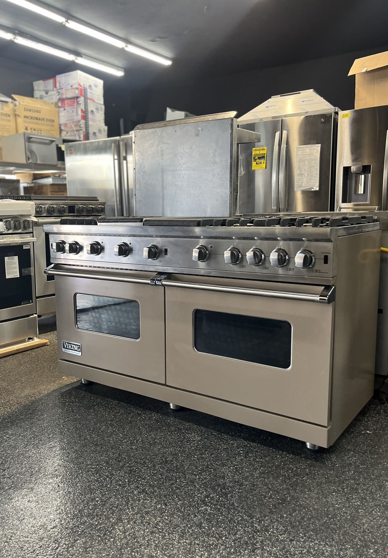 Viking Professional Gas Double Oven 48” Range