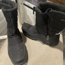 Men’s Winter Waterproof Snow Boots Size 9.5