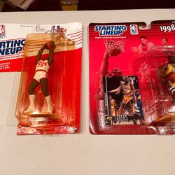1998 Kobe Bryant Starting Lineup (rookie) and 1988 Jordan (figure Only)