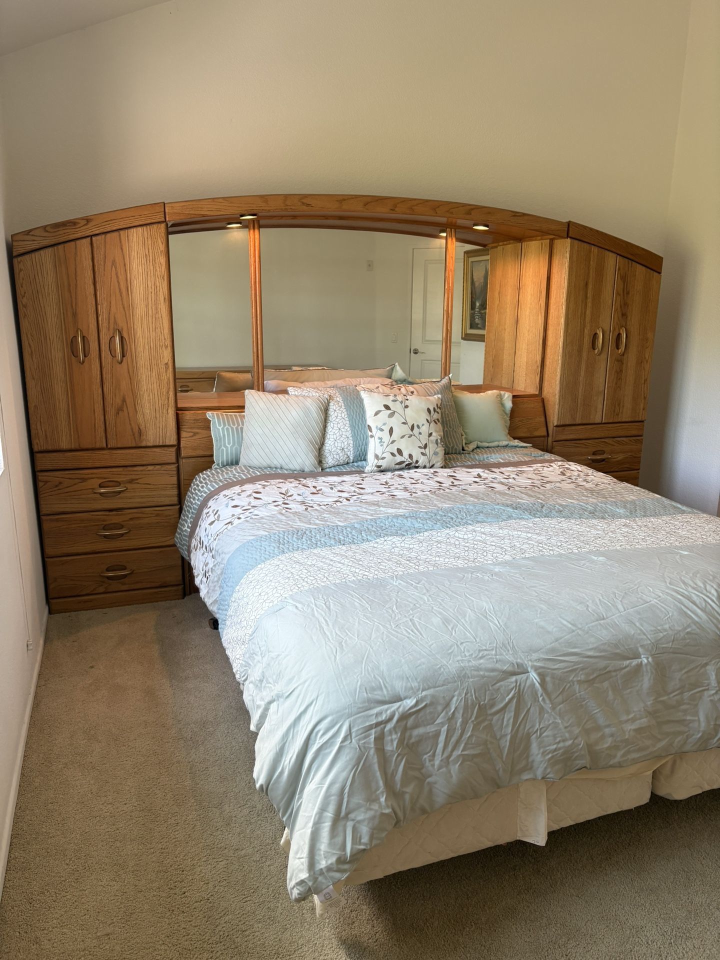 Solid Oak Bedroom Set