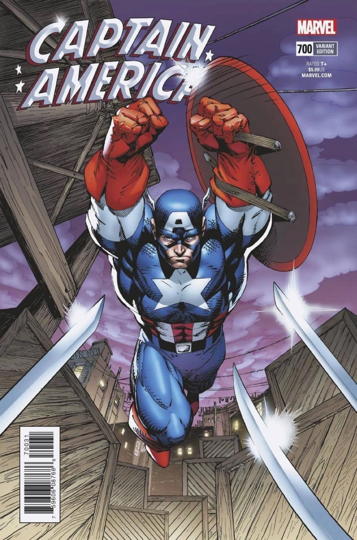 Captain America # 700 1:500 Jim Lee NM