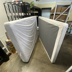 Bed Frame And Mattress 