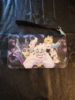 Loungefly Disney Villains Techwallet