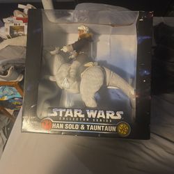 Star Wars Collector Series HAN SOLO AND TAUNTAUN