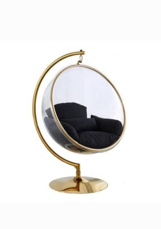 Bubble Chair for sale use is good condition. Comes with black cushions $400
