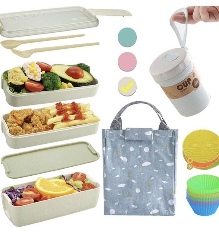 Bento Box Japanese Lunch Box Kit (11 PCS)