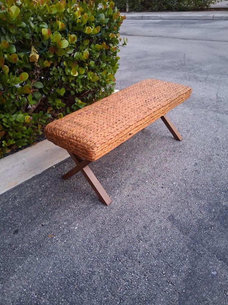 Seadrift Bench L45" W17" H28" Weight Capacity 400 Lbs
