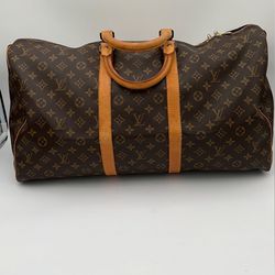 Louis Vuitton Monogram Keepall 55