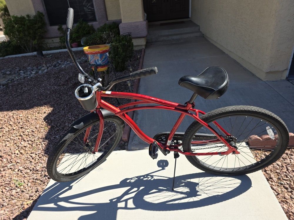 Huffy Cruiser Bike (Red)