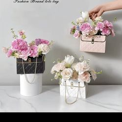 Purse Box Flower Arrangements 