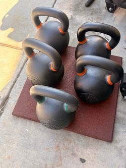 5 kettlebell king kettlebells in good condition