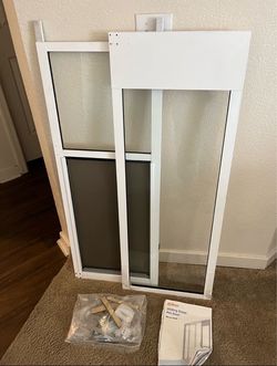 XL dog door insert for sliding doors