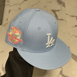 Hat Club Exclusive LA Dodgers 50th Anniversary Pink Brim
