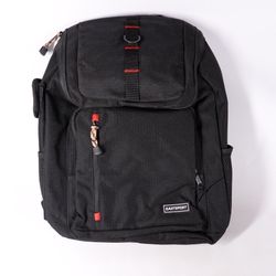 18" Eastsport Black Backpack Book Bag