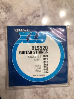 D’Addario XLS Guitar Strings