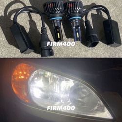 9006 HB4 6K BRIGHT WHITE 16000 LUMENS LED LIGHTS $40