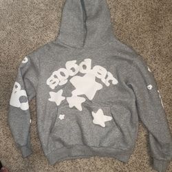 Grey Spider Hoodie