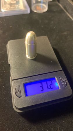 1oz .999 Fine Silver bullet