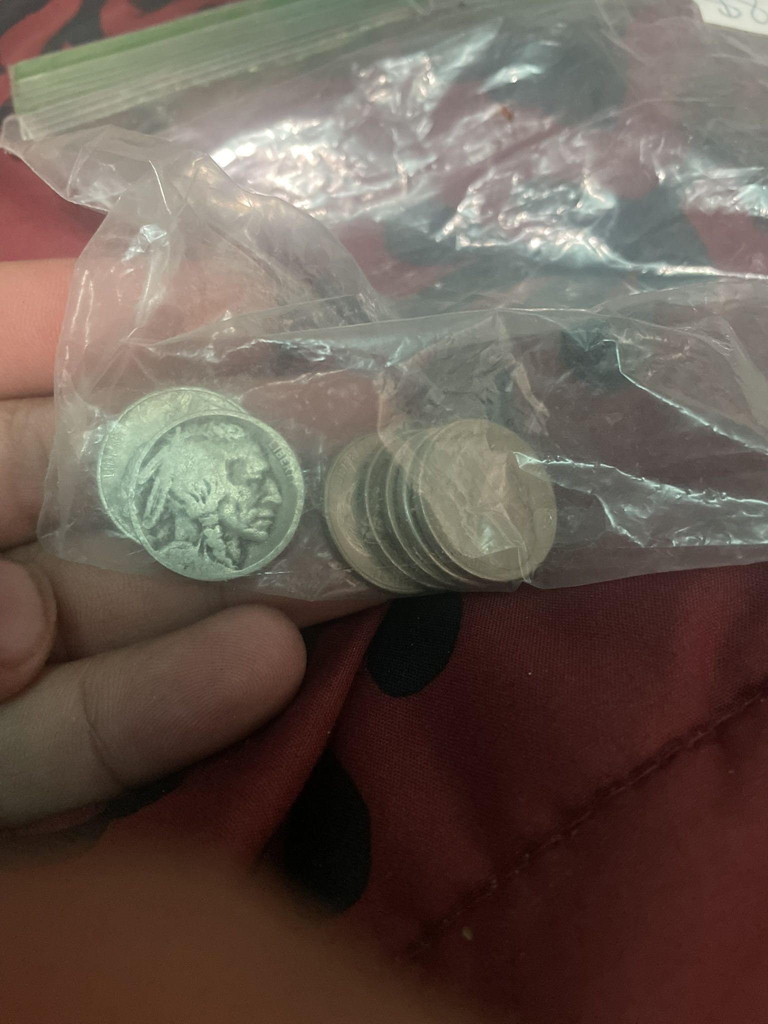 10 Buffalo Nickles 