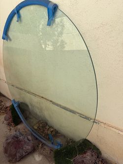 Free Round Glass Table Top