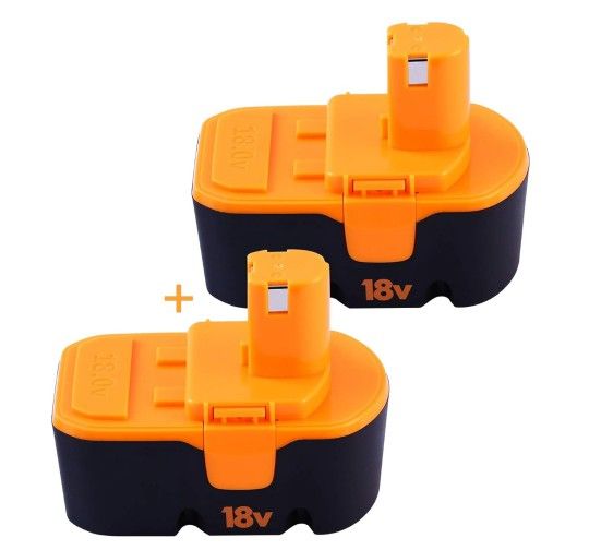 3600mAH Ni-Mh Replacement Battery for Ryobi 18V Battery P100 P101 ABP1801 ABP1803 BPP1820 Compatible with Ryobi Battery 18 Volt Tools 18 130224