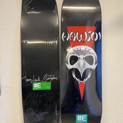 Signed Hawk Hosoi Skateboard Deck