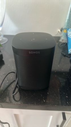 2-Sonos One Speakers Black