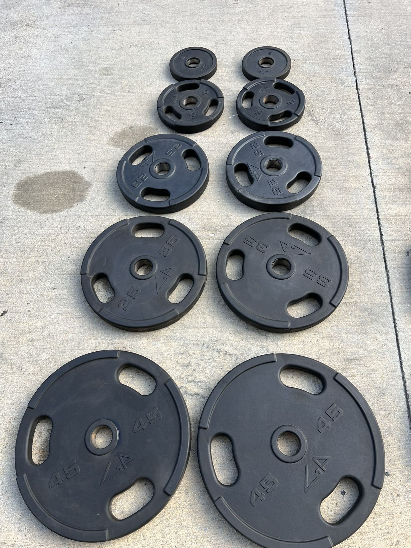 GP Weight Plates Urethane Olympic New