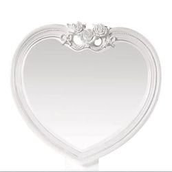 Disney Princess Fairytale White Heart Mirror.