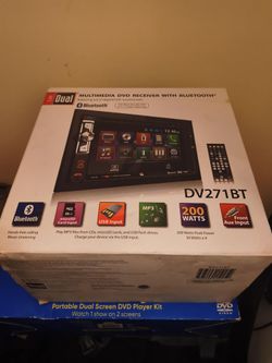 Dual car radio touch screen
