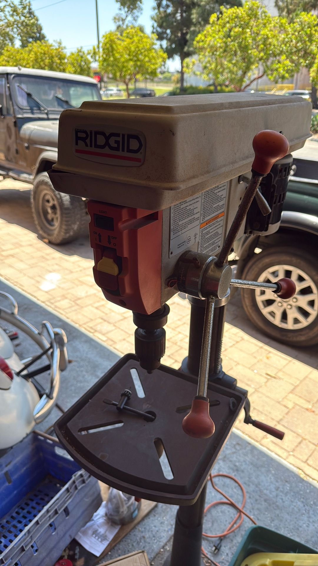 RIDGID Floor Model Drill Press