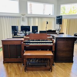 Vintage 1959 Hammond B3 Organ With Leslie 122RV PLUS PR-40 Tone Cabinet