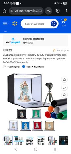 Light Box Photography 20"x20", Product Picture BOX