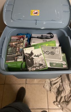 Xbox Games+drone+wall TV Mount +keyboard N More 