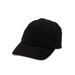 Time And Tru Black Breathable Lightweight Reflective Baseball Cap One Size