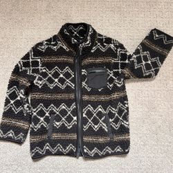 Sherpa Fleece Santa Fe Zip Up