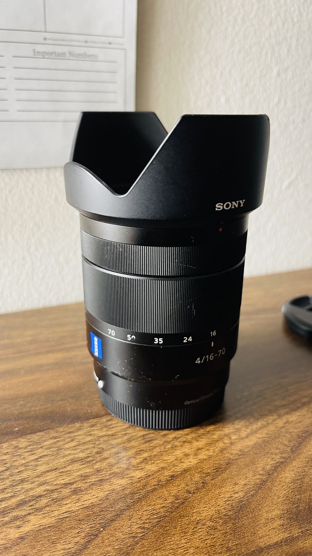 Camera Lens Sony