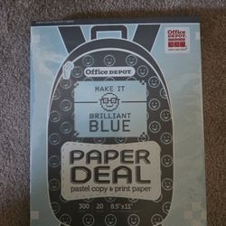 Pastel Blue Copy/Printer Paper