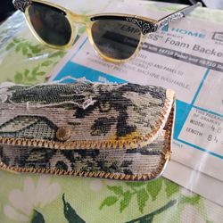 Vintage Sunglasses In Case